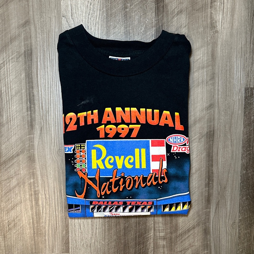 NHRA Winston Drag Racing Revell Nationals 12th Annual 1997 Vintage Jerzees - 2X
